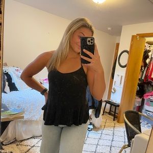 hollister flowy tank top